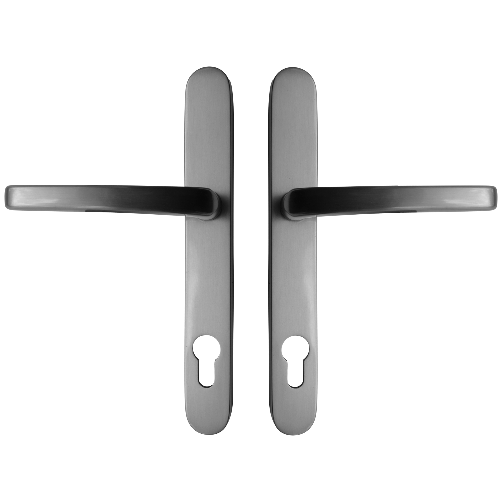 ASEC VITAL Unsprung Lever/Lever Multipoint Door Handles 92mm PZ Long Backplate 211mm Fixings