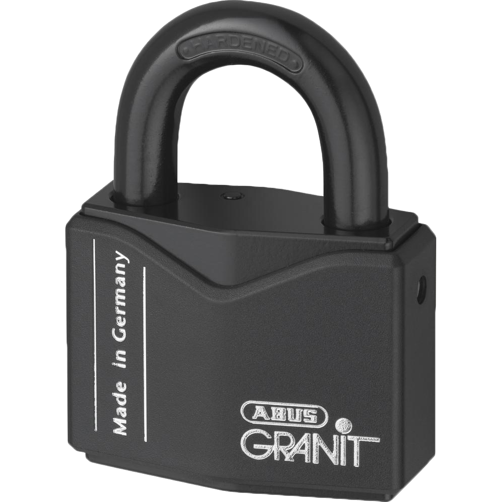 ABUS 37 Series Granit `Plus` Mechanism Solid Steel Rekeyable Open Shackle Padlock