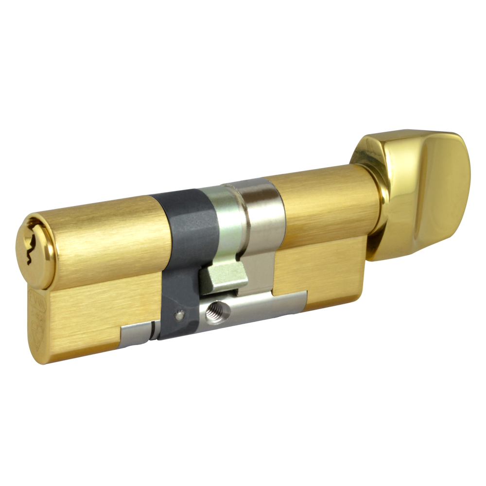EVVA EPS 3* Anti-Snap Euro Key & Turn Cylinder KD