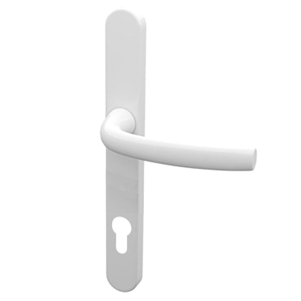 HOPPE Arrone Suited AR7550/3492 Sprung Lever/Lever Multipoint Door Handles 92mm PZ 240mm Backplate 215mm Fixings