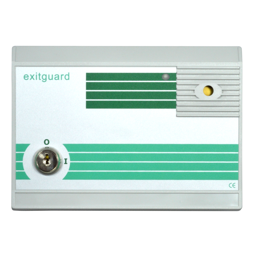 HOYLES 100 Series Green Exitguard Keyswitch Door Alarm