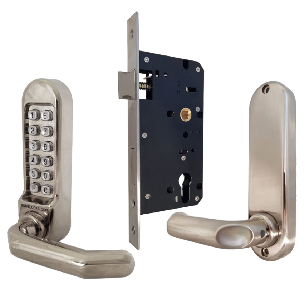 BORG LOCKS BL5003 FT Fire Rated Digital Lock With DIN Euro Profile 72mm Centres Sashlock