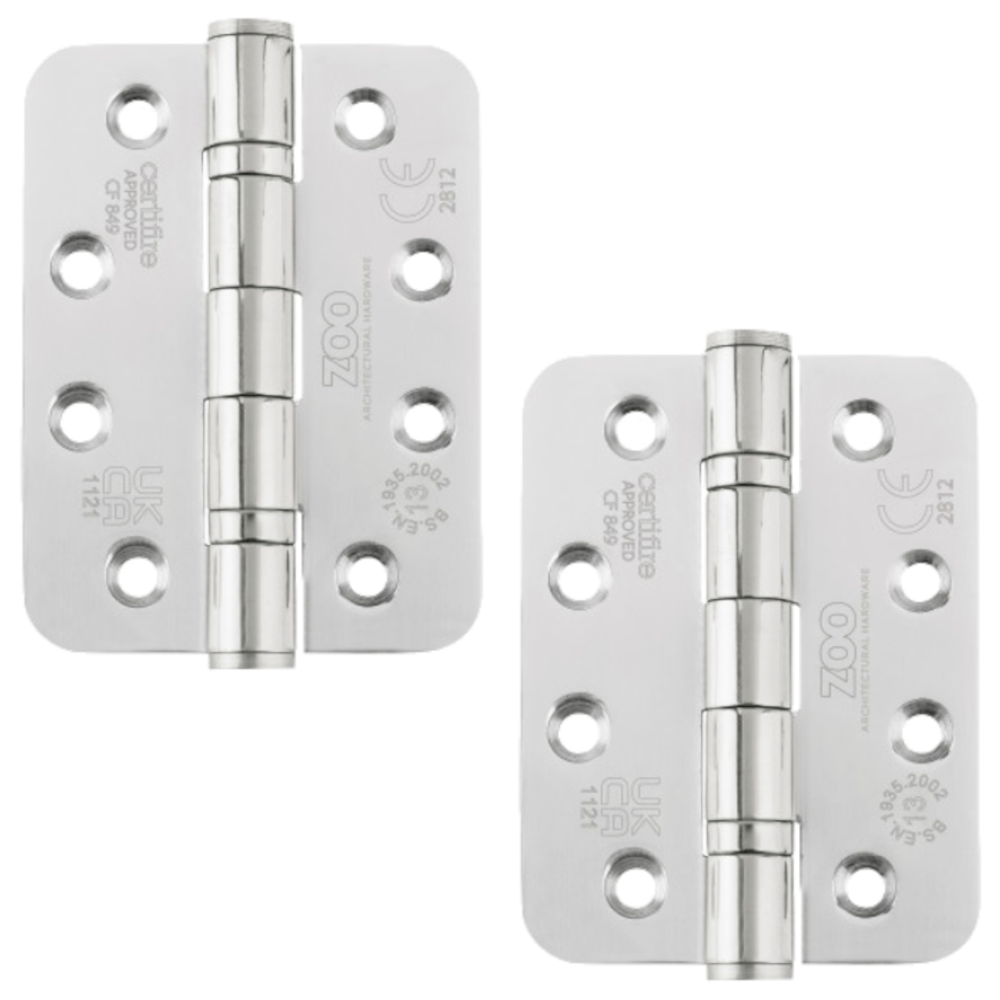 ZOO Ball Bearing Hinge ZHSS243 Grade 13 Certifire/CE/UKCA