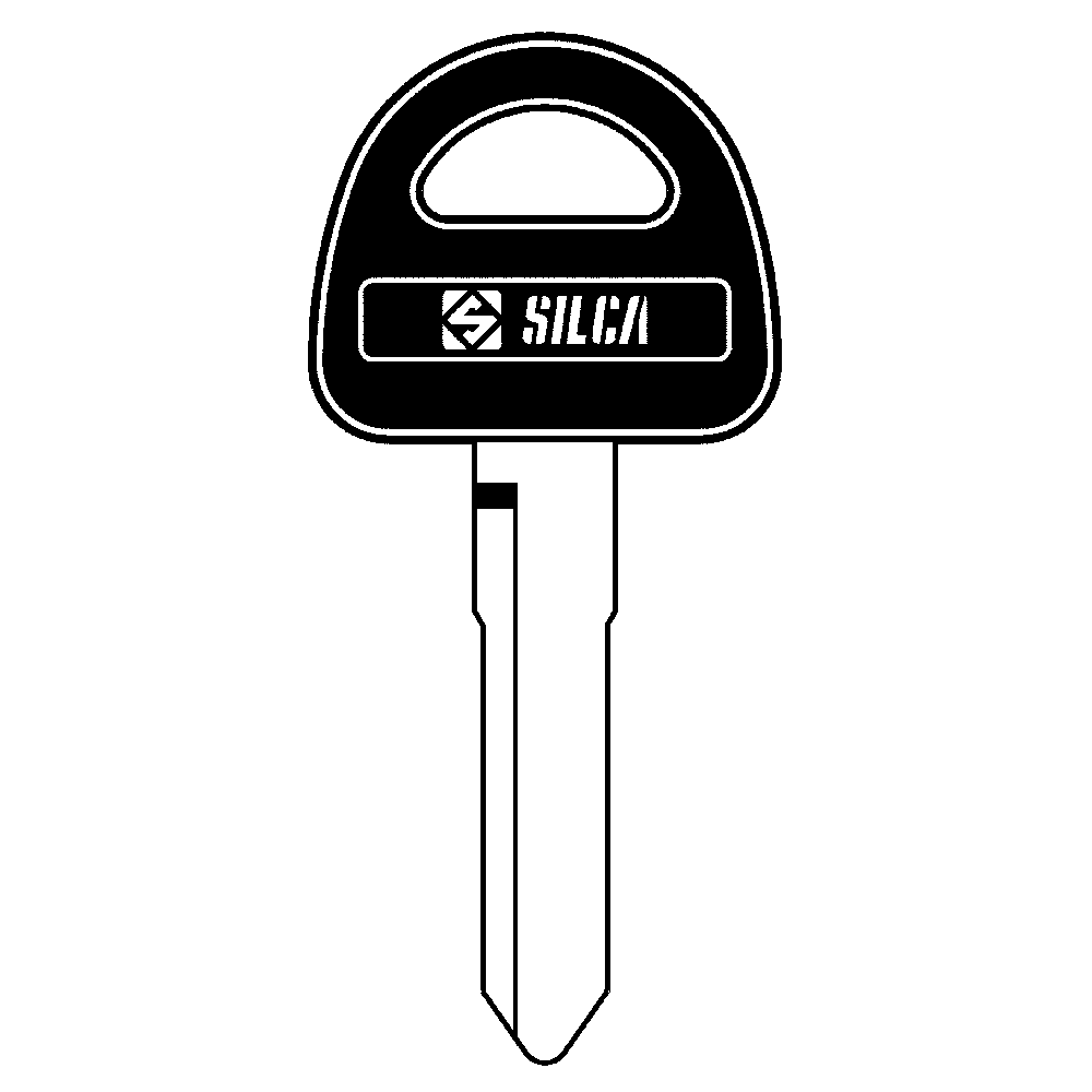 SILCA SZ8RP Plastic Head Blank To Suit Suzuki