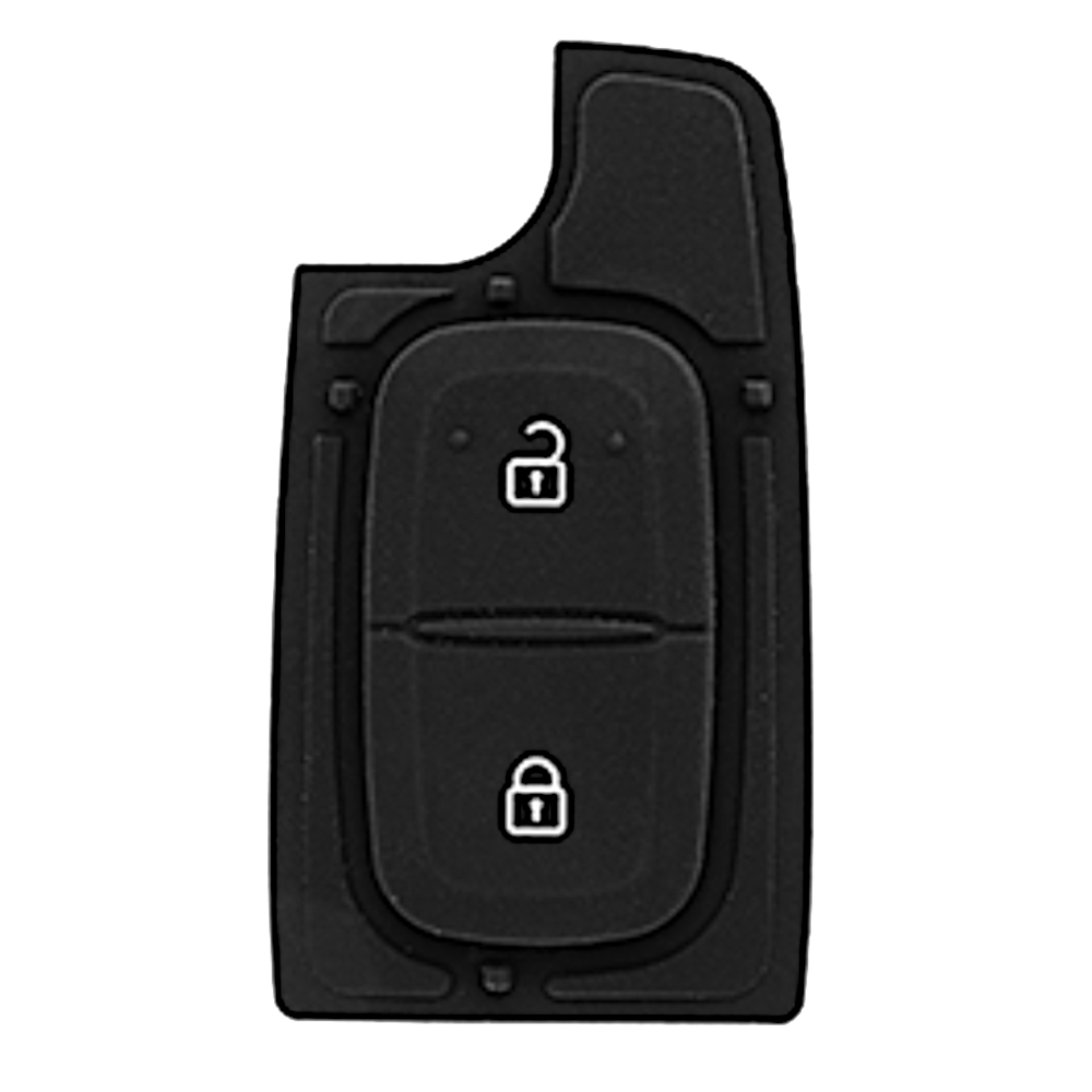 SILCA VACRSB2 Replacement 2 Button Rubber Pad To Suit Dacia