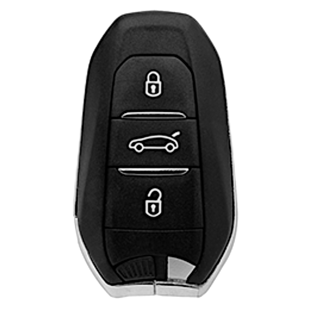 SILCA VA2FRS8 3 Button Empty Shell Remote Case To Suit DS & Peugeot