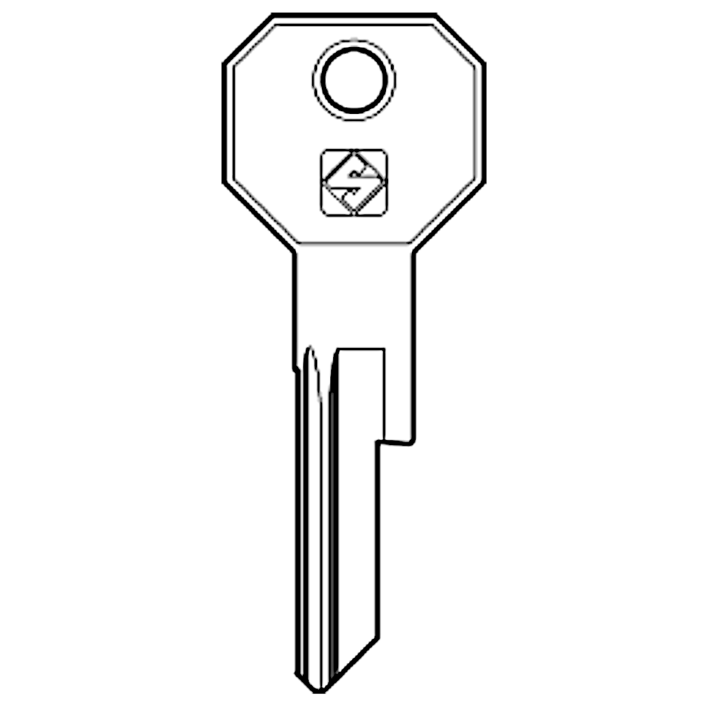 SILCA RR5 Metal Head Key Blank To Suit Bentley & Rolls Royce