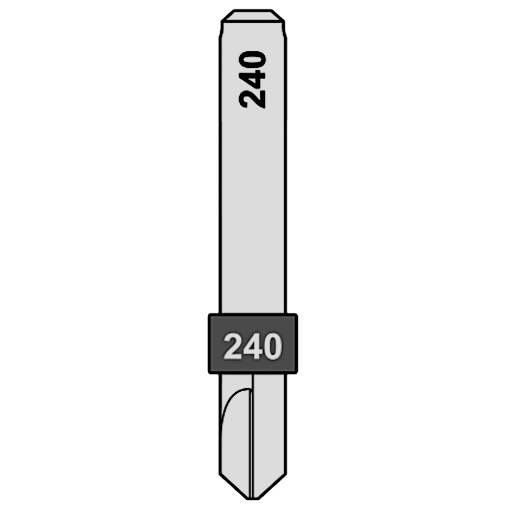 SILCA 240 Cutter D7A8262ZB To Suit Quattrocode D-Series