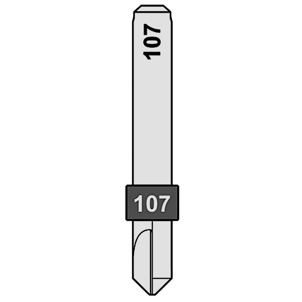 SILCA 107 Cutter D7A8068ZB To Suit Quattrocode D-Series
