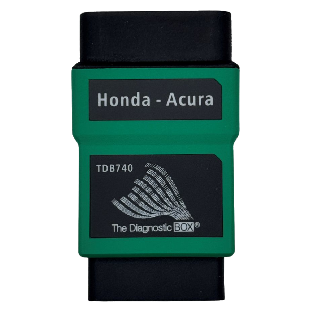 THE DIAGNOSTICS BOX OBD Adaptor To Suit TDB1000 Programmer TDB740 OBD Honda/Acura