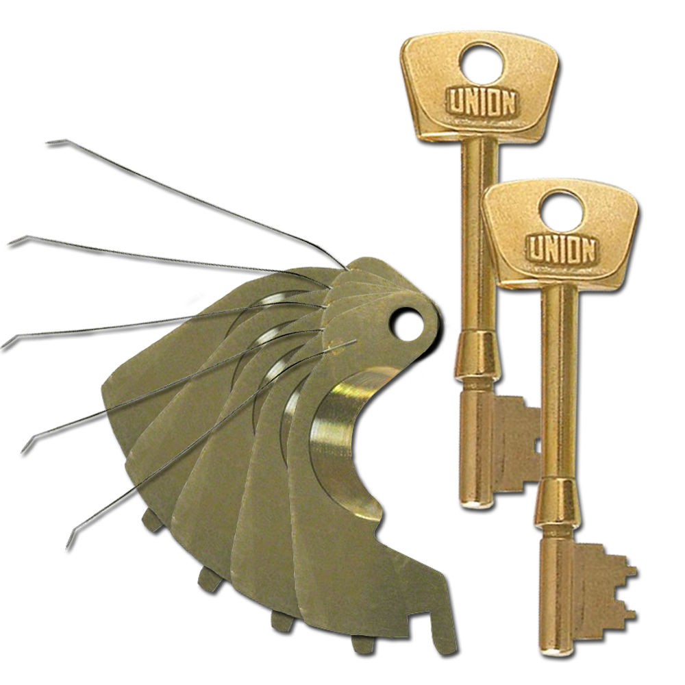 UNION 3G110 Detainer Key Set (2 Keys)