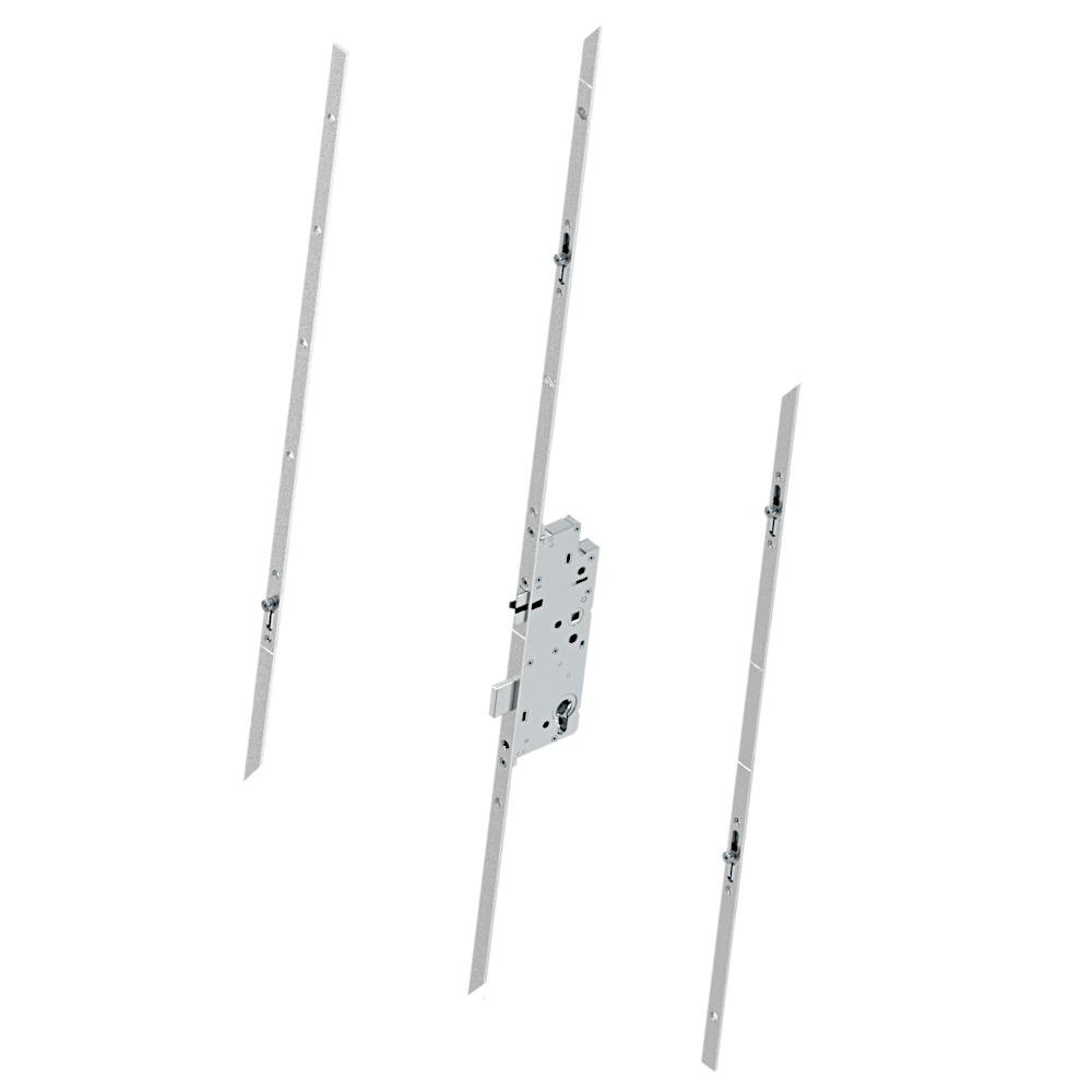 MACO Z-TS Keywind 4 Mushroom Lock 16mm Flat Faceplate